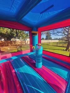 Nuovo Design: Castello Gonfiabile a Tema Occhiali da Sole con Scivolo e Area Salto <span class=keywords><strong>in</strong></span> <span class=keywords><strong>Vendita</strong></span> - Product Image 4