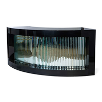 Le plus récent blanc haute brillance Bar Table cercle Cocktail Table mariage événement Pub Table pour hôtel mariage location