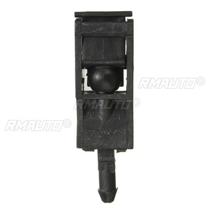 เครื่องพ่นน้ำกระจกหน้ารถเจ็ท-สเปรย์หัวฉีดล้าง 6E0955985B สีดำสำหรับโฟล์คสวาเก้น บีเทิลสำหรับเจตต้าสำหรับกอล์ฟ GTI Passat Touareg Rabbit - Product Image 3