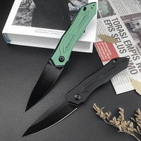 Couteau de poche pliant Ker Shaw LAUNCH-6 7800 CPM154 en alliage d'aluminium anodisé, pour le camping, l'EDC, l'alpinisme, OEM