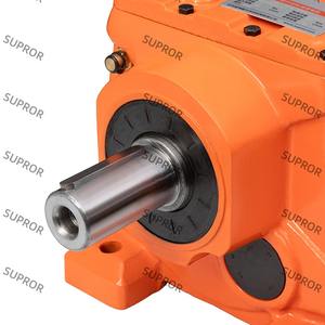 صندوق تروس حلزوني مخروطي طويل الأمد من سلسلة R من سوبرور، محرك وصندوق تروس لتخفيض السرعة للآلات الصناعية - Product Image 3