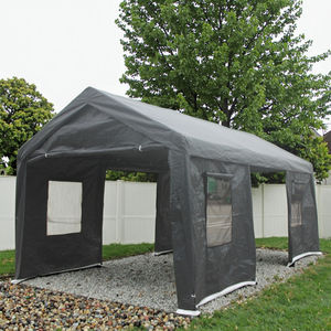 โรงรถพับได้อเนกประสงค์ ขนาด 3.6*6 เมตร พร้อมผ้าคลุมด้านข้างแบบซิป - Product Image 2