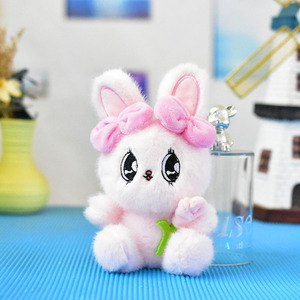 Llavero de Conejo de Peluche Suave, Adorable Muñeco de Peluche, Llavero de Conejita <span class=keywords><strong>Esther</strong></span>, Colgante para Bolso, Encantador Regalo de Cumpleaños para Niñas - Product Image 5
