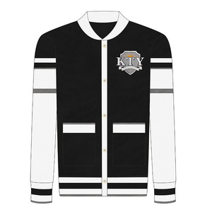 Vestiti invernali per confraternite e confraternite in <span class=keywords><strong>cotone</strong></span> Oversize bianco e <span class=keywords><strong>nero</strong></span> per maglioni da uomo - Product Image 1