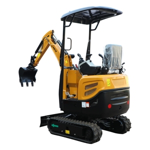 Produits tendances, Nouveautés, Marque Herestrong, Mini-excavatrice compacte sur chenilles de 1,2 tonne certifiée CE, Moteur Yanmar, Pompe - Product Image 3