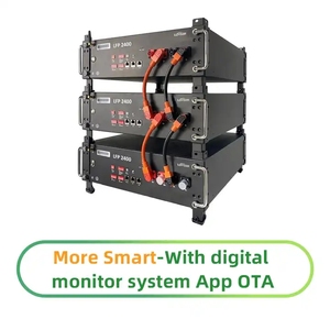 แบตเตอรี่ลิเธียมโซลาร์ AOBOET <span class=keywords><strong>Uhome</strong></span> 100AH 10kwh 200AH สำหรับเก็บพลังงานภายในบ้าน 48V 51.2V Lifepo4 แบบติดตั้งบนชั้นวาง - Product Image 3