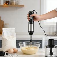 Blender haute performance en acier inoxydable, qualité supérieure, pieds détachables, vitesse variable en continu, facile à nettoyer, utilisation domestique et commerciale en cuisine