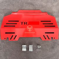 Kit de conversion de carrosserie de pick-up en matériau IRON, plaque de protection sous châssis rouge ou argentée pour Hilux Travo 2026