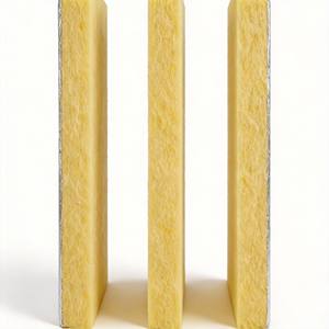 Panel de Aislamiento de Lana de Vidrio Ecológico e Ignífugo de 24 kg/m3 - 96 kg/m3 para Techos de Construcción - Product Image 4