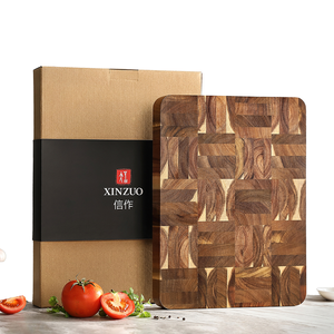 Premium Quality Acacia Wooden Chopping Block With Resin 1.3cm Thick Rectangle Shape Durable <b>Kitchenware</b> Accessories Best Price - Product Image 1