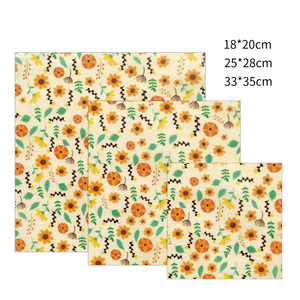 Hot Sellers Sustainable Products Beeswax Food <strong>Storage</strong> <strong>Wraps</strong> Fresh-keeping Wax Packaging <strong>Paper</strong> Food-grade Beeswax Cloth - Product Image 2