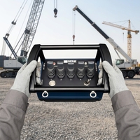 Commande à distance hydraulique industrielle proportionnelle pour la levée de charges lourdes de grues montées sur camion et de grues mobiles