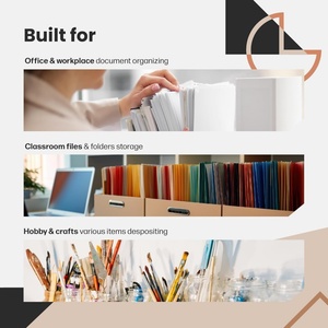 Treo Polyester Vải Lưu Trữ Tập Tin Túi Tổ Chức Với 10 Túi Lớn - Product Image 3