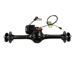 85cm 1500W 디스크 브레이크 DC 브러시리스 모터 리어 액슬 컨트롤러 키트 전기 세발 자전거화물 트럭 카트 전체 차량 변환 키트 - Product Image 3