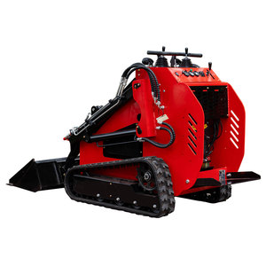 380kg Capacity HTS382T Diesel Mini Skid Steer Crawler Loader Compact Earth-moving Machinery with High Efficiency - Product Image 3