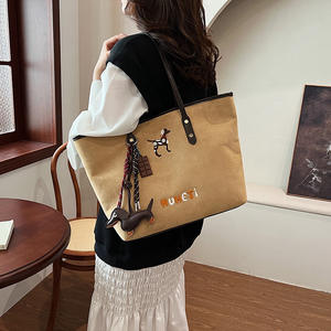 Nouveauté sac sous les bras haute capacité dames 2024 sac à bandoulière sac fourre-tout collège - Product Image 4