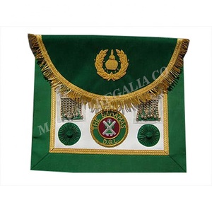 Purple Scottish Rite Master Mason Apron | Custom Made Purple Past Master Apron - Product Image 5