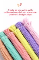 Twisty-Twist Bloemboeket DIY Weefset voor kinderen Complete benodigdheden Pluche NiuNiu Sticks Educatief spelletje voor kinderen van 7-14 jaar