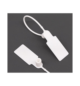 Logo personalizzato con scritta in plastica con sigillo a <span class=keywords><strong>manomissione</strong></span> di plastica con etichetta con chiusura a zip - Product Image 1