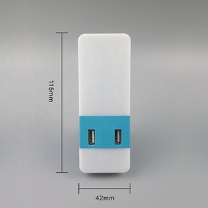 A90d Từ Nhà USB Cắm Trong Đèn Tường Thay Đổi Độ Sáng Cảm Biến Chuyển Động <span class=keywords><strong>LED</strong></span> Nụ Cười Thông Minh Ánh Sáng Ban Đêm Cho Trẻ Em Cạnh Giường Ngủ Hành Lang Nhà Vệ Sinh - Product Image 5