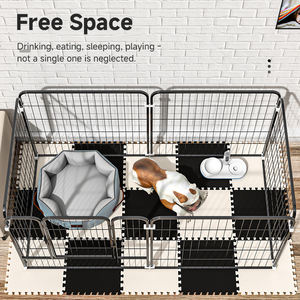 גדר מתקפלת לכלבים, כלוב פעילות לחיות מחמד, כלוב מתכת זול לשימוש פנימי, גדר לכלבים, כלוב ריצה לכלבים - Product Image 2
