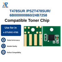 Consommables ChipRise pour T478SUR /PSZT478SUR/ 6B000000860/24B7258, puce d'imprimante compatible, puce de toner pour Toshiba e-STUDIO 478S