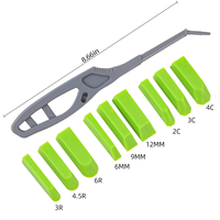 Offre Spéciale : Kit d'Outils de Calfeutrage Professionnels en Silicone 10-en-1 (10 Pièces) – Spatules pour Usage Domestique et Industriel – Prise en Charge OEM & ODM