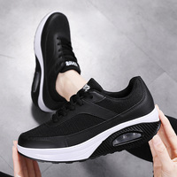 Chaussures de sport décontractées pour femmes, légères, respirantes, anti-humidité, confortables, résistantes à l'eau, avec soutien de la voûte plantaire, pour la course et la gym