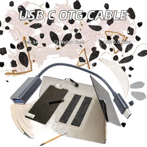 <span class=keywords><strong>Cable</strong></span> Adaptador USB C a USB 2.0 3.0 OTG de Nailon para <span class=keywords><strong>MacBook</strong></span> Pro, para Samsung, para Huawei, Adaptador OTG, <span class=keywords><strong>Cable</strong></span> USB C Macho a Hembra - Product Image 2