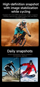 L805 4GB AI Smart Glasses <b>with</b> 8MP POV Camera Chatgpt Eyewear ENC Video Recording Outdoor Cycling Sunglasses Touch App Control - Product Image 6