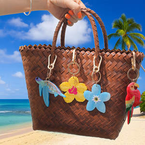 Gantungan kunci kustom musim romantis kerajinan tangan perayaan trendi pesona tas kartun gantungan kunci wanita unik - Product Image 2