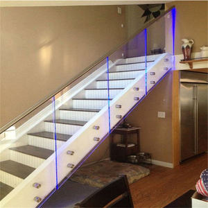 Garde-corps en verre à bon prix <span class=keywords><strong>D</strong></span>étails de fixation Garde-corps en verre moderne le plus récent système de garde-corps de protection contre les chutes - Product Image 1