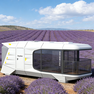 X30 Smart Stahl-Kapselhaus Mobiles Vorgefertigtes Modulares Haus für Hotel, Apartment-Wohnen mit Bad und Balkon - Product Image 1