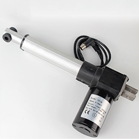 Actionneur électrique silencieux étanche KAITON personnalisé de haute qualité, course de 20 mm à 1500 mm, 24 V