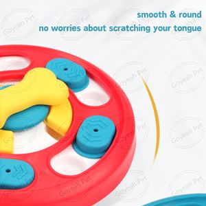Dönebilir köpek bulmaca besleme oyuncak entelektüel eğitim zihinsel uyarıcı evcil hayvan yemi dağıtıcı - Product Image 5