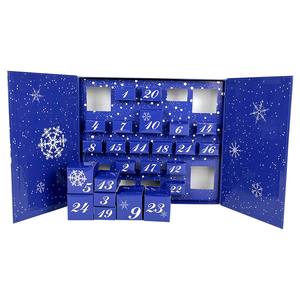 Caja <span class=keywords><strong>de</strong></span> <span class=keywords><strong>calendario</strong></span> personalizada al por mayor <span class=keywords><strong>2023</strong></span>, <span class=keywords><strong>calendario</strong></span> <span class=keywords><strong>de</strong></span> <span class=keywords><strong>Adviento</strong></span> <span class=keywords><strong>de</strong></span> Navidad vacío con laminación mate para crema facial <span class=keywords><strong>de</strong></span> chocolate - Product Image 5