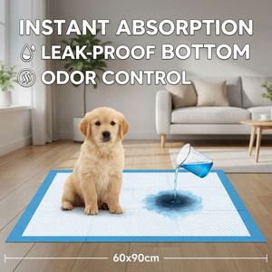 Tapis d'apprentissage pour animaux de compagnie en fibres non tissées Pet Select pour chiots - Product Image 3