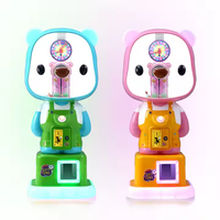Distributeur automatique commercial de cadeaux de jeu de bonbons d'ours mignon de parc d'enfants distributeur automatique à jetons pour des enfants