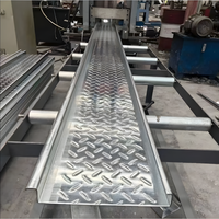 Plateforme de sol galvanisée sans ciment 250x40mm Q235 épaisseur 1.8mm pour atelier de machines, amovible, prix de gros