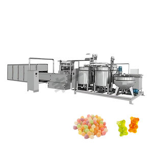 <span class=keywords><strong>Machine</strong></span> de fabrication de bonbons gommeux mous entièrement automatique <span class=keywords><strong>Machine</strong></span> de production de déposants de bonbons roses 3D - Product Image 2