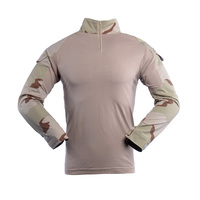 Nouvelle tenue de combat tactique tri-couleur à manches longues style 2025