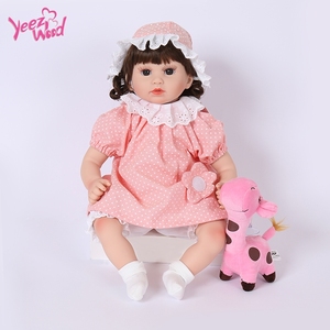 Muñecas <span class=keywords><strong>de</strong></span> Juguete <span class=keywords><strong>de</strong></span> 45 cm <span class=keywords><strong>para</strong></span> Niñas, Muñecas <span class=keywords><strong>de</strong></span> Peluche <span class=keywords><strong>de</strong></span> Silicona, Regalos Populares - Product Image 1