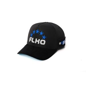 Gorras de Béisbol Deportivas Vintage FLHO de 5 Paneles, Calidad Premium OEM ODM, Envío Rápido, Bordado de Estrella Azul, Estilo Hip Hop, Unisex - Product Image 4