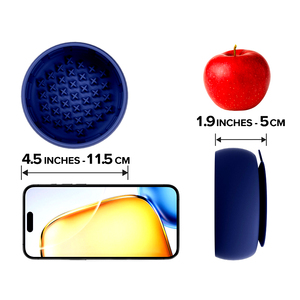 Ciotola in Silicone per Animali Domestici, Antiscivolo e Antiurto, Ciotola per Alimentazione Lenta per Cani e Gatti - Product Image 2