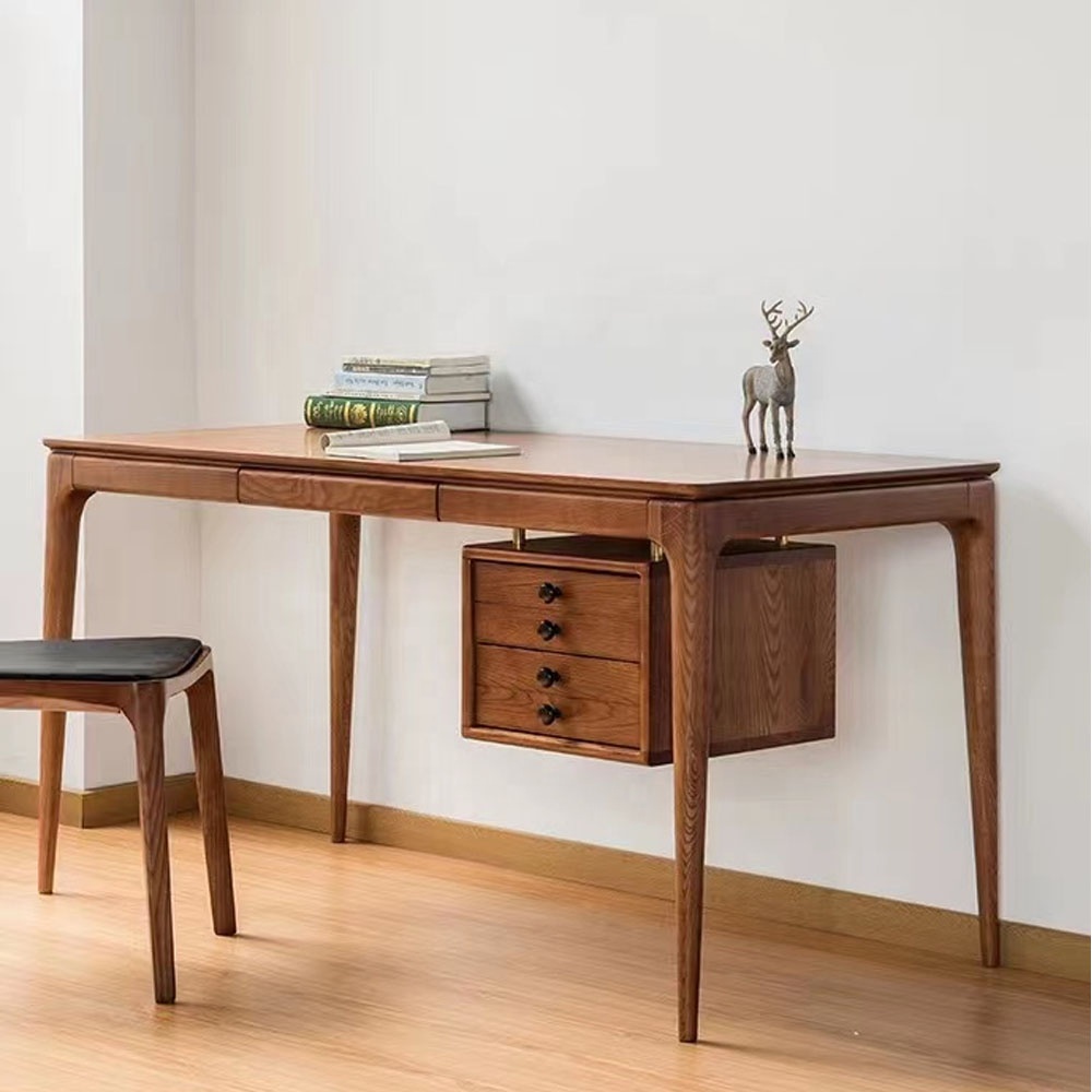 New Design Wooden Office Computer Desk With Drawer Study Table Office Table Computer Table