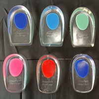 Offre Spéciale : Coussinets de Talon en Gel Souple Amortissants pour Soulager la Douleur au Talon et la Fasciite Plantaire – Soutien pour Hommes et Femmes – Soin des Pieds