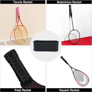 Housse de protection antidérapante et anti-transpiration en silicone durable pour poignée de raquette de pickleball, utilisation en intérieur et en extérieur - Product Image 5