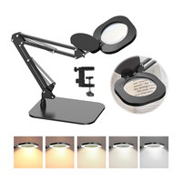 Lampe de salon de beauté pour soins de la peau, examen du visage, loupe avec lumière LED, populaire et réglable