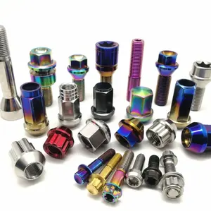 Manufacturer Sells High Quality Titanium Alloy Bolts For Motorcycle Car Bike And Industry