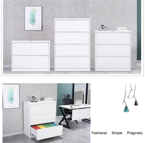 Phong Cách Hiện Đại Thép Treo Tủ Tập Tin Cho Văn Phòng & Phòng Khách Bảng Điều Chỉnh Gỗ Phong Cách Ngăn Kéo Loại Khóa Chìa Khóa Với Thẻ Nhỏ Hộp - Product Image 6